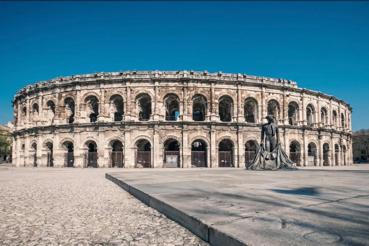 Apartamento L'Escale Cevenole - Terrasse Et Clim Nimes Exterior foto
